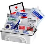 10-Person, 96-Piece Contractor First Aid Kit, Plastic